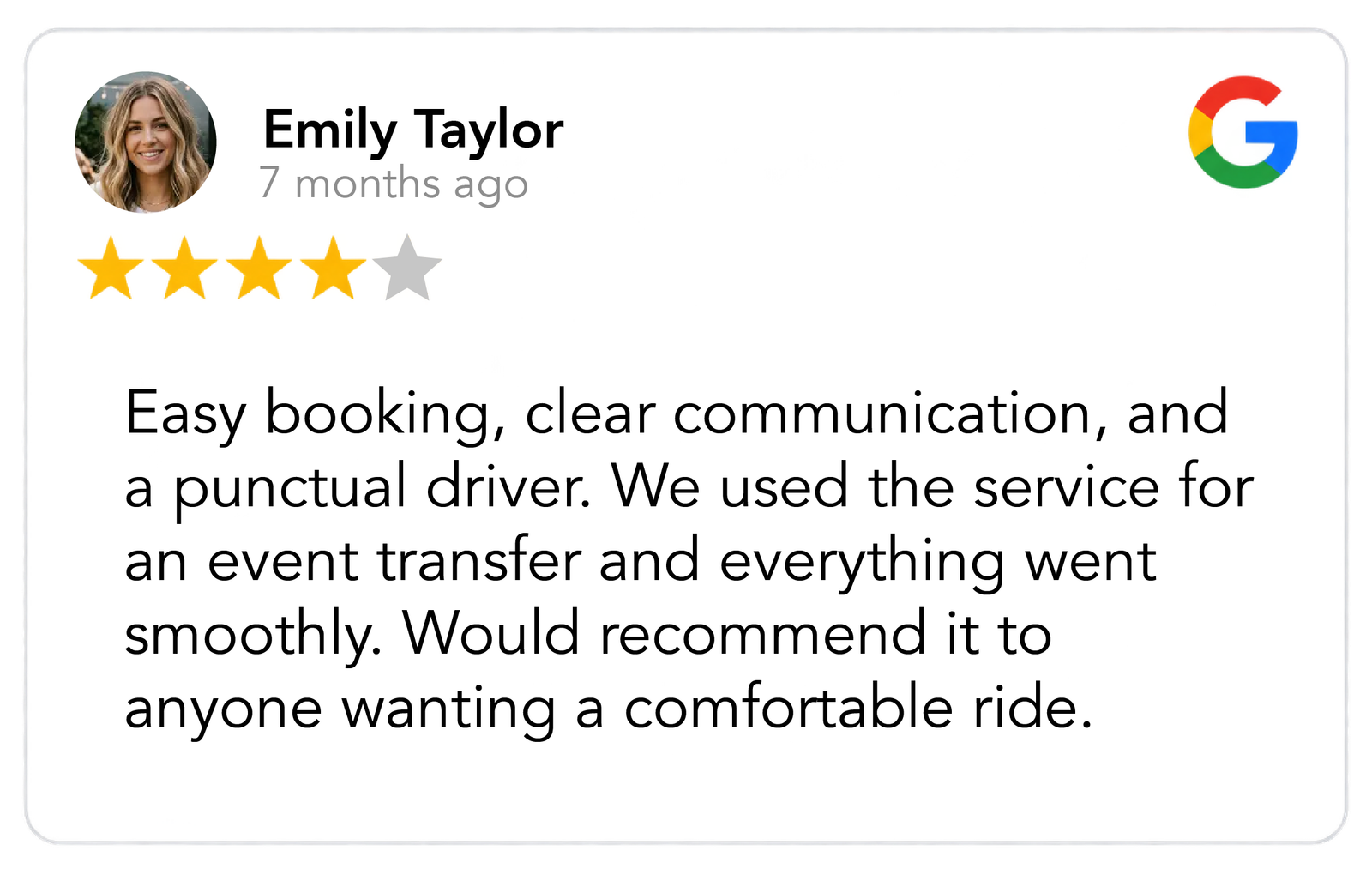 Google review 3